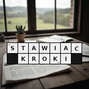 Hasło krzyżówkowe poruszać się stawiając kroki przenosić się z miejsca na miejsce bez określonego celu - stawiać kroki – rozwiązanie, synonimy, podpowiedzi i definicje krzyżówkowe